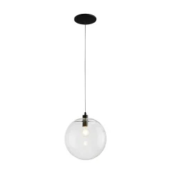 Minimalist Glass Globe Pendant Light