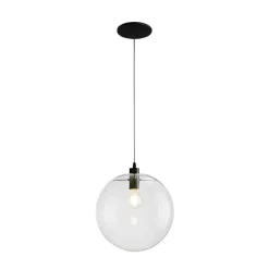 Minimalist Glass Globe Pendant Light