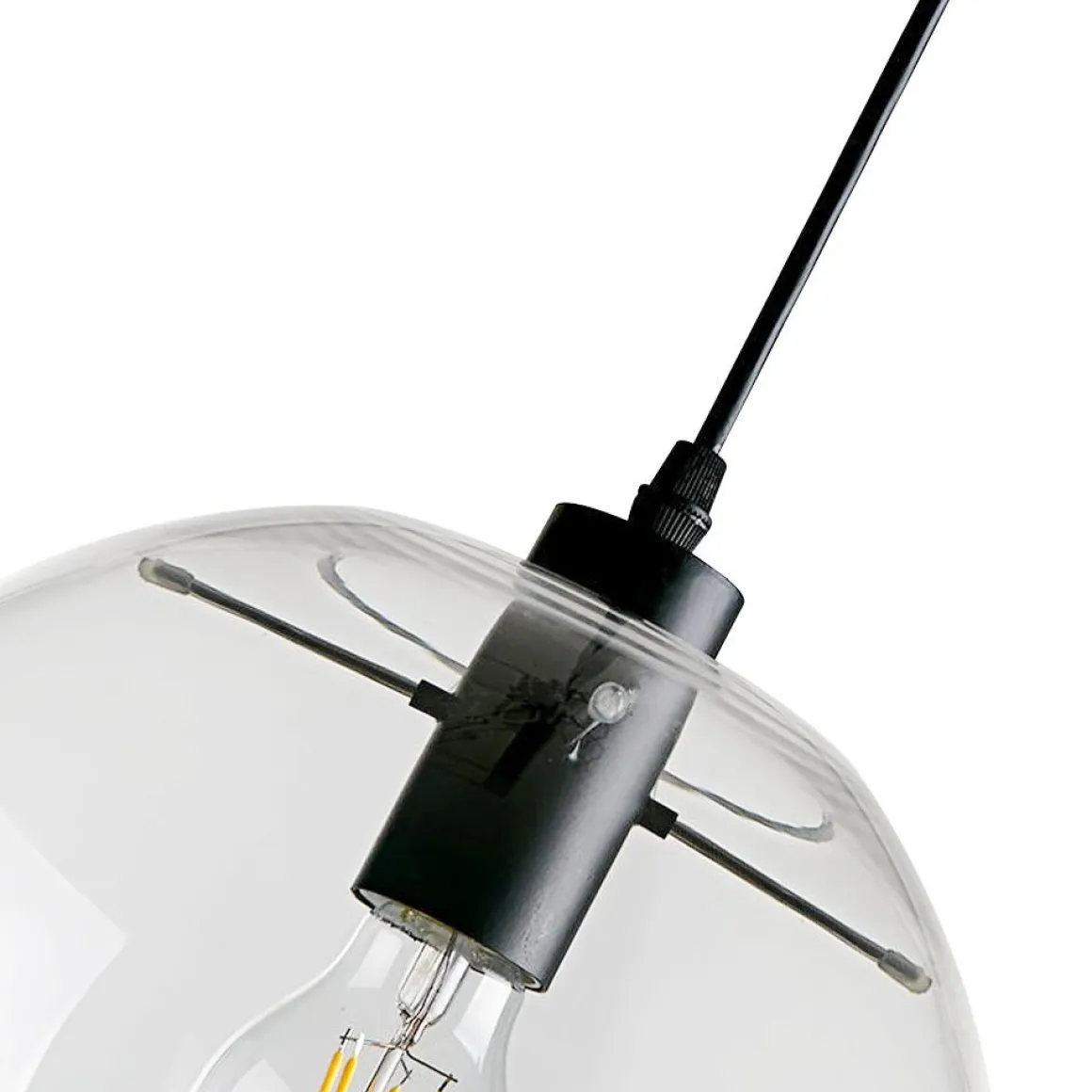 Minimalist Glass Globe Pendant Light