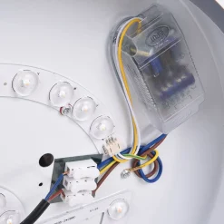 Minimalist LED Flush Mount Drum Light