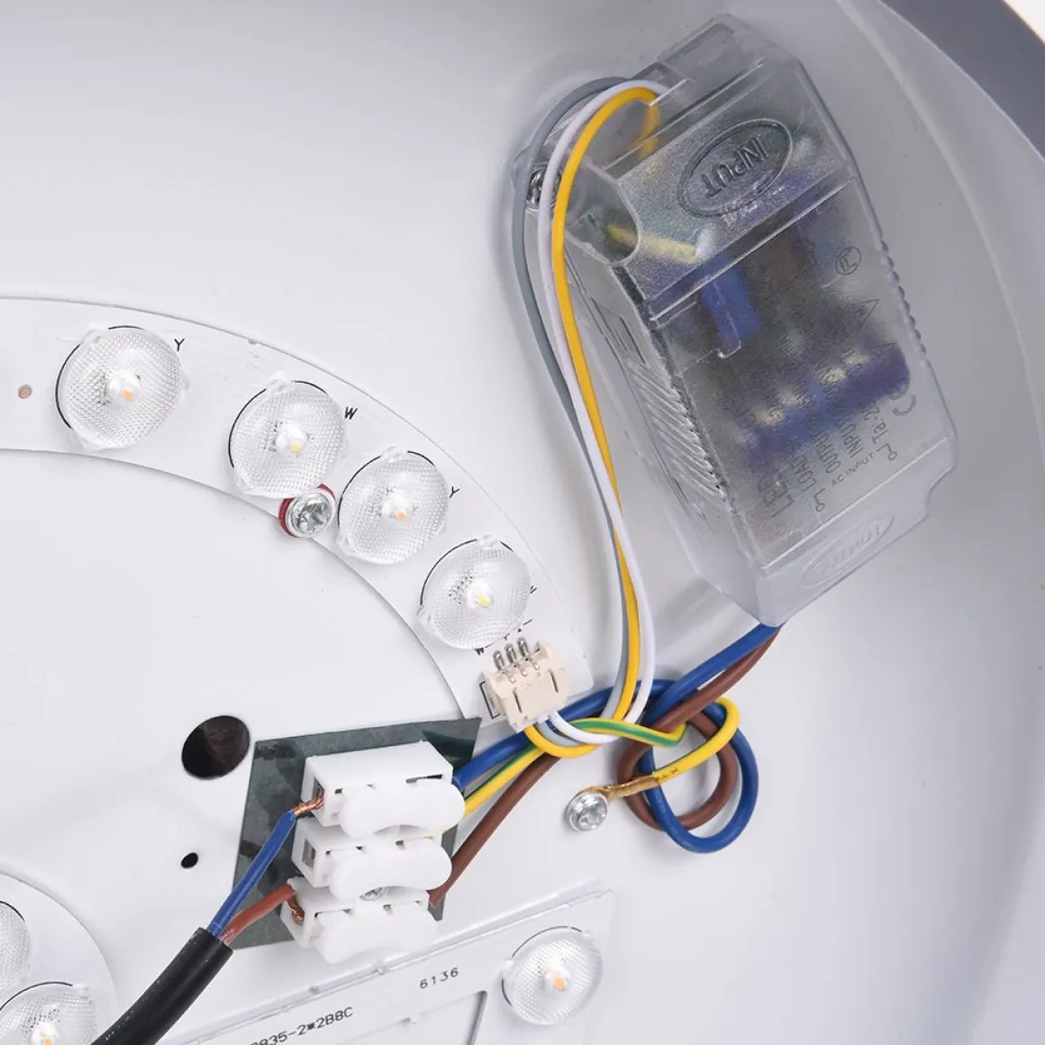 Minimalist LED Flush Mount Drum Light