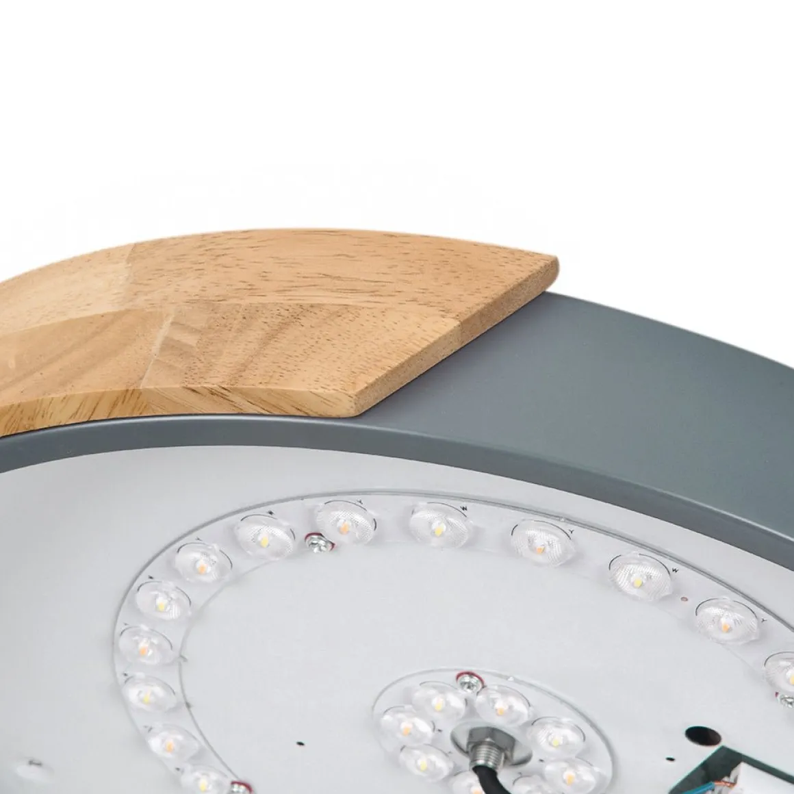 Minimalist LED Flush Mount Drum Light