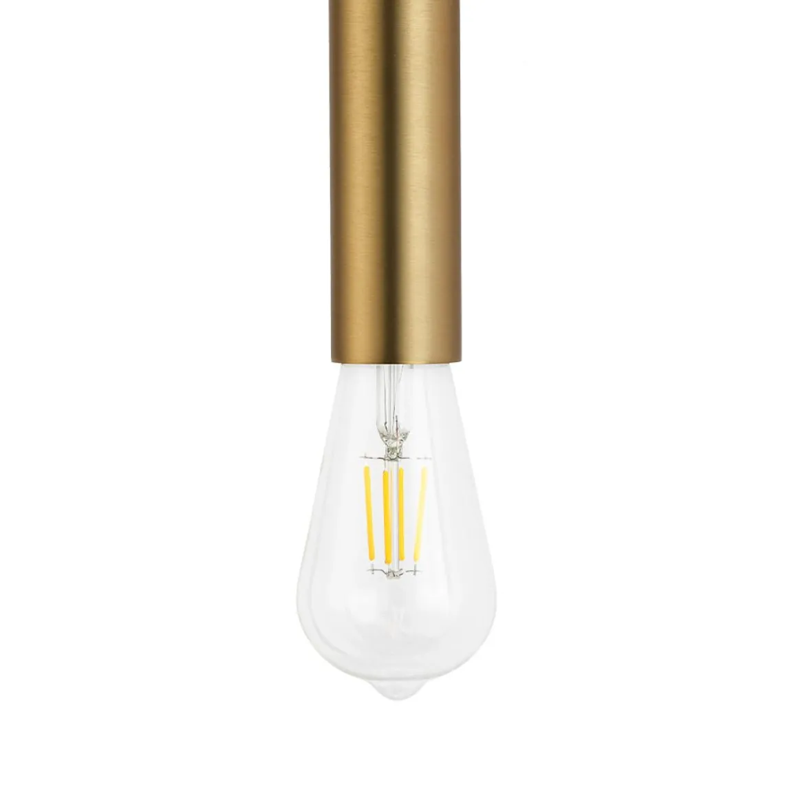 Minimalist 2-Light Linear Tube Vanity Wall Sconce