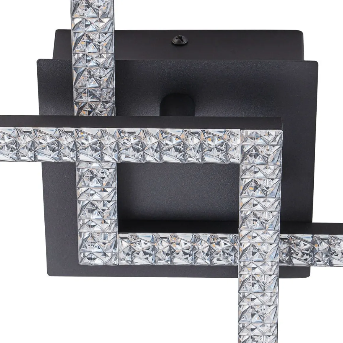 Minimalist 2-light Square Dimmable LED Semi Flush Mount