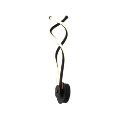 Minimalist 2-Light Twist Ribbon Dimmable LED Wall Sconce