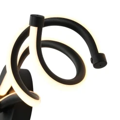 Minimalist 2-Light Twist Ribbon Dimmable LED Wall Sconce