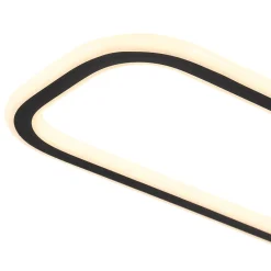 Minimalist Linear Rectangular Ring Dimmable LED Ceiling Light