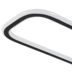 Minimalist Linear Rectangular Ring Dimmable LED Ceiling Light