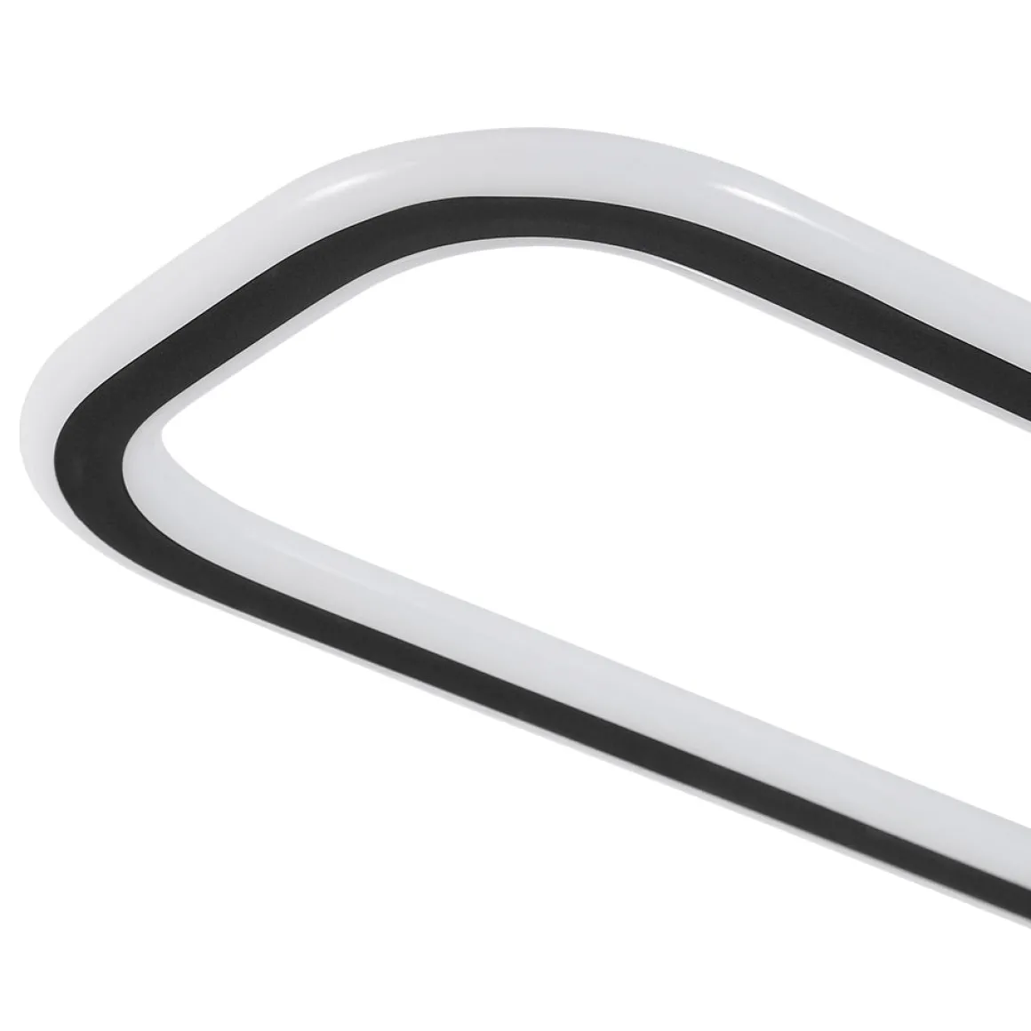 Minimalist Linear Rectangular Ring Dimmable LED Ceiling Light