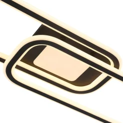 Minimalist Linear Rectangular Ring Dimmable LED Ceiling Light