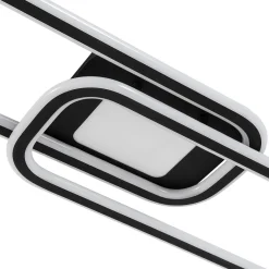 Minimalist Linear Rectangular Ring Dimmable LED Ceiling Light
