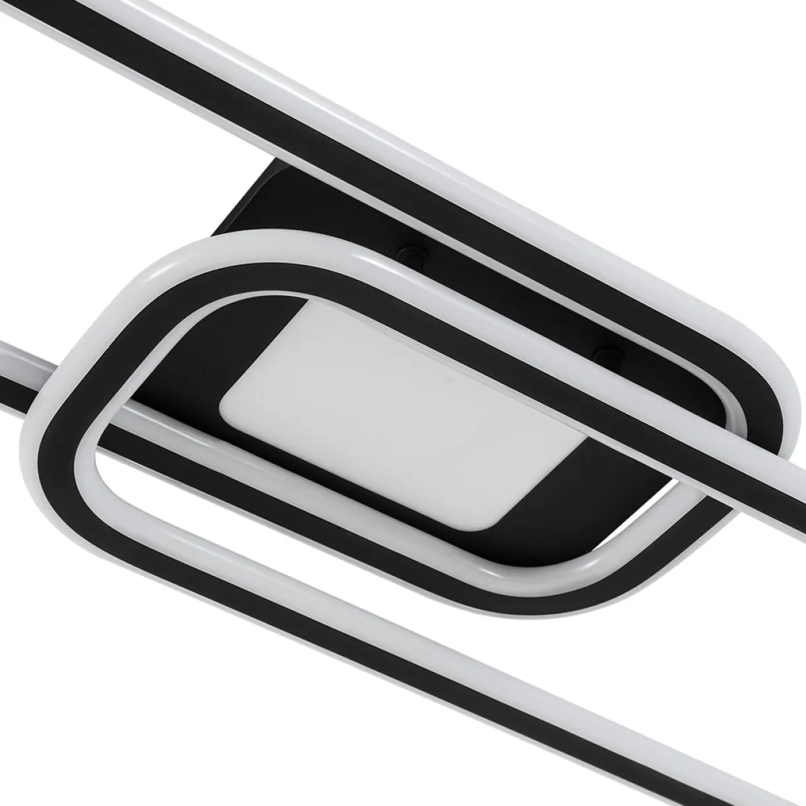 Minimalist Linear Rectangular Ring Dimmable LED Ceiling Light