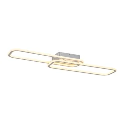 Minimalist Linear Rectangular Ring Dimmable LED Ceiling Light