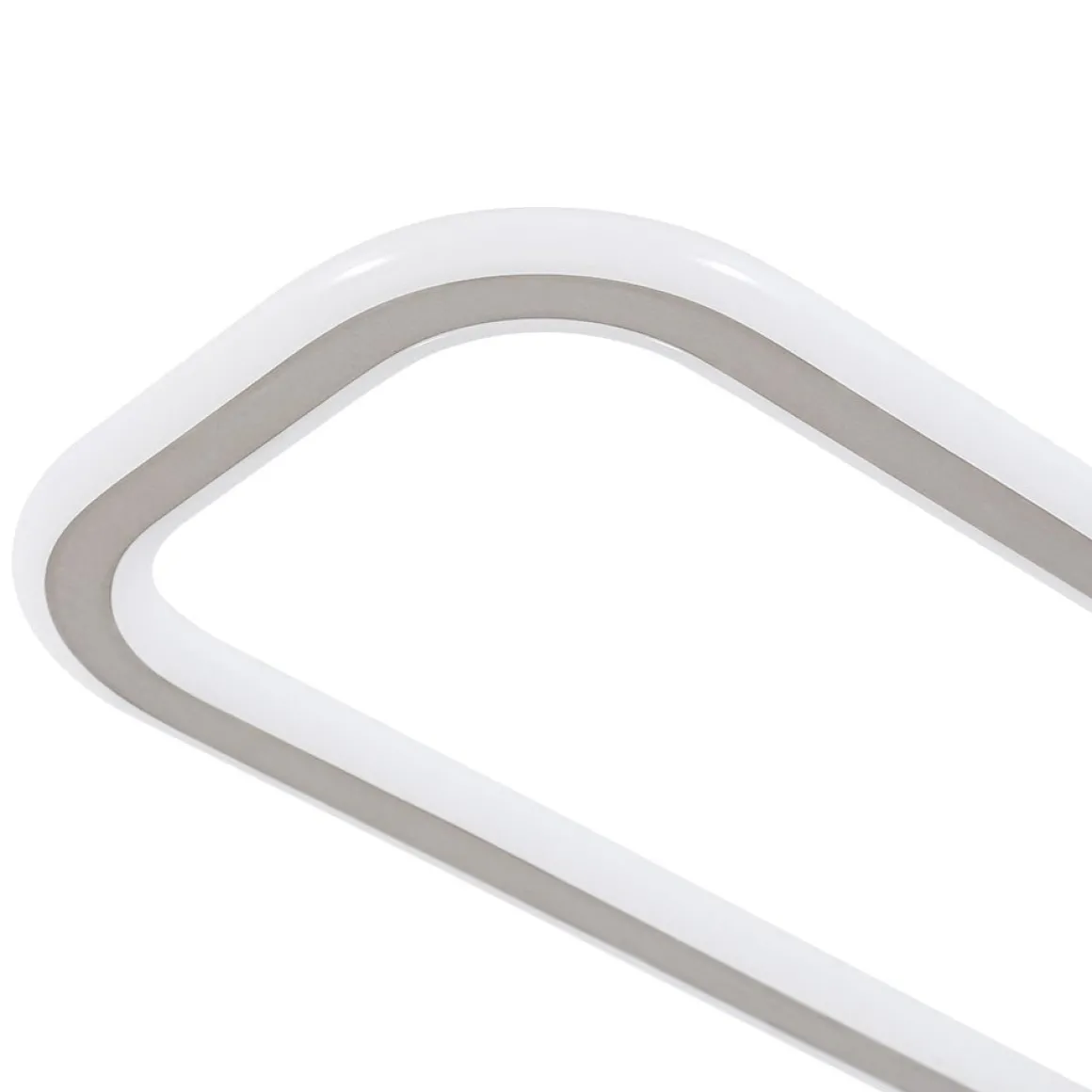 Minimalist Linear Rectangular Ring Dimmable LED Ceiling Light