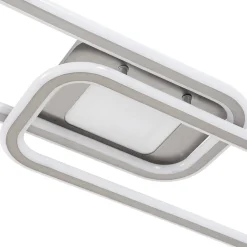 Minimalist Linear Rectangular Ring Dimmable LED Ceiling Light