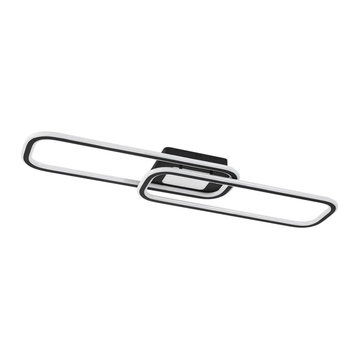 Minimalist Linear Rectangular Ring Dimmable LED Ceiling Light