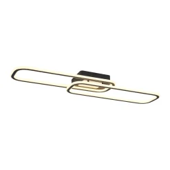 Minimalist Linear Rectangular Ring Dimmable LED Ceiling Light