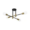 Minimalist Linear Tiered Sputnik Semi Flush Ceiling Light
