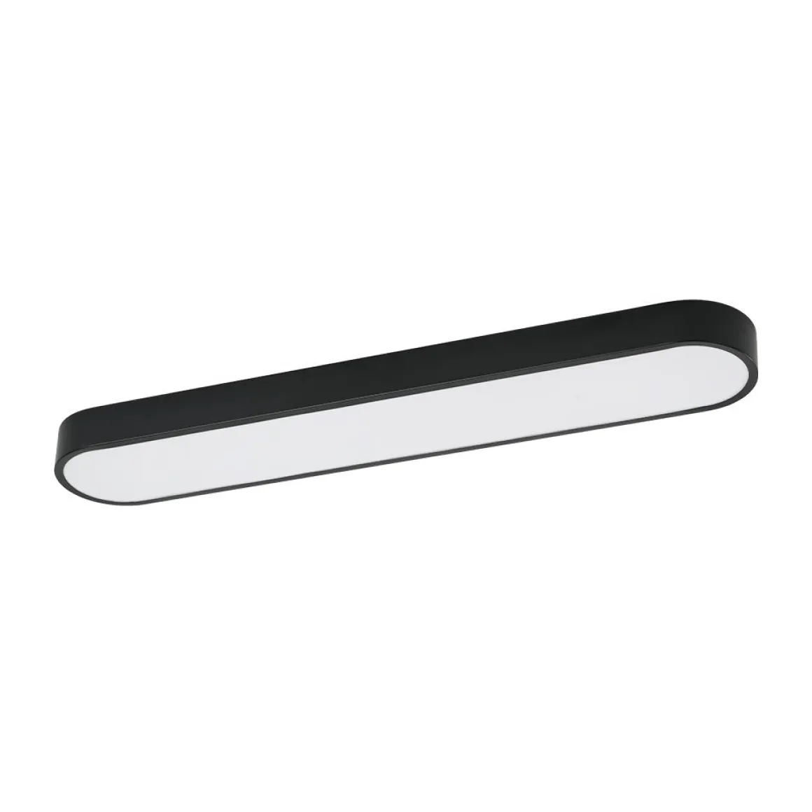 Minimalist Long Oval Dimmable LED Flush Mount Ceiling Light