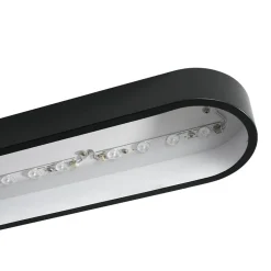 Minimalist Long Oval Dimmable LED Flush Mount Ceiling Light
