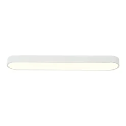Minimalist Long Oval Dimmable LED Flush Mount Ceiling Light