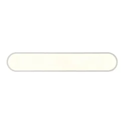 Minimalist Long Oval Dimmable LED Flush Mount Ceiling Light