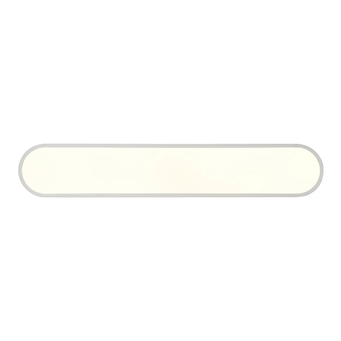 Minimalist Long Oval Dimmable LED Flush Mount Ceiling Light