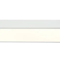 Minimalist Long Oval Dimmable LED Flush Mount Ceiling Light