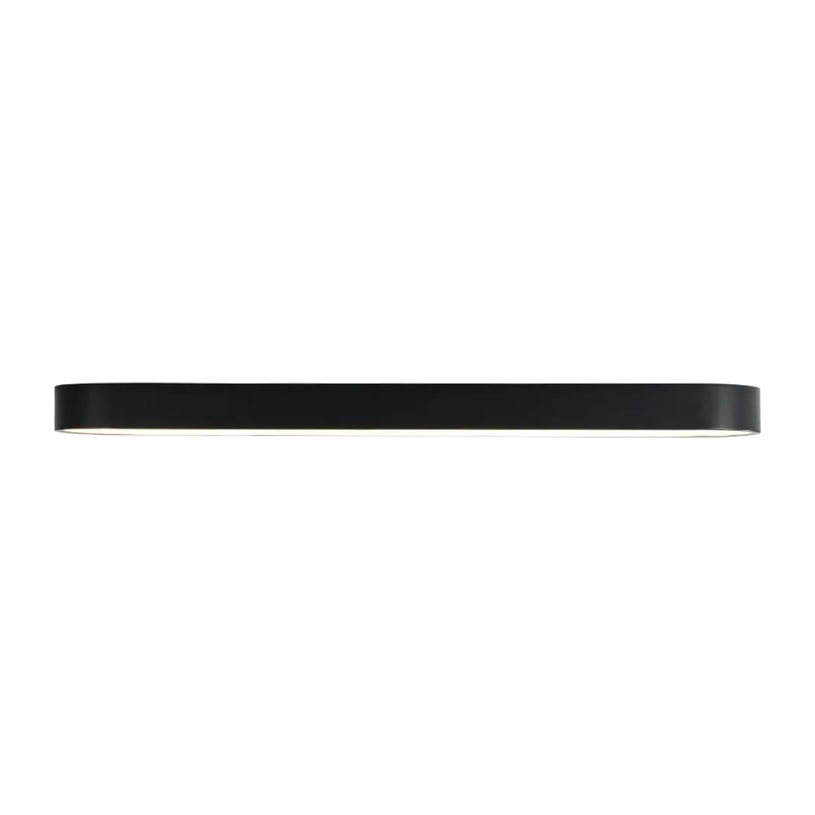 Minimalist Long Oval Dimmable LED Flush Mount Ceiling Light