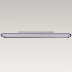 Minimalist Streamlined Oval Warm LED Ceiling Light