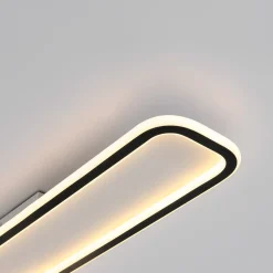 Minimalist Streamlined Rectangular Warm LED Ceiling Light