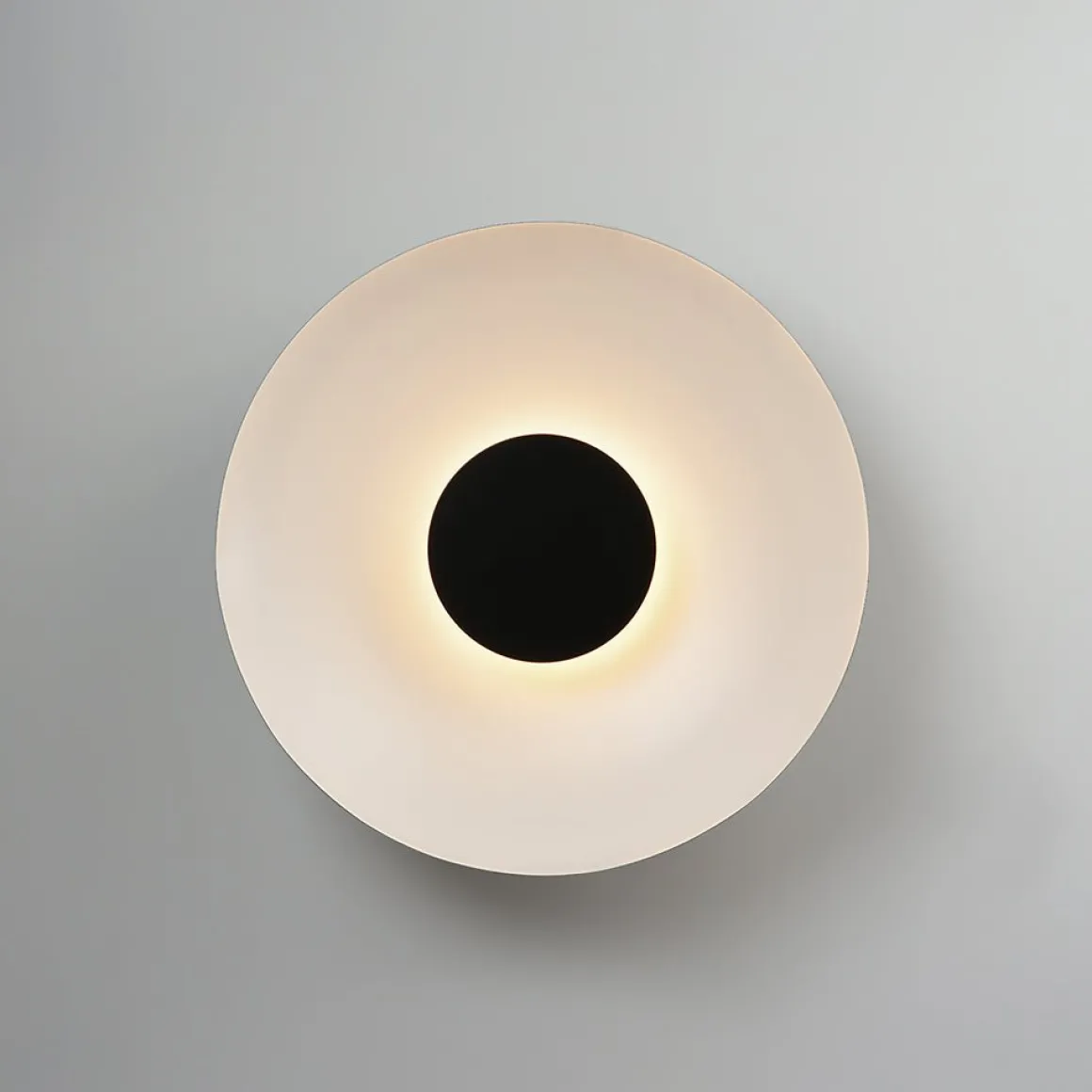 Minimalist Wide Flat Dome Dimmable LED Ceiling Light
