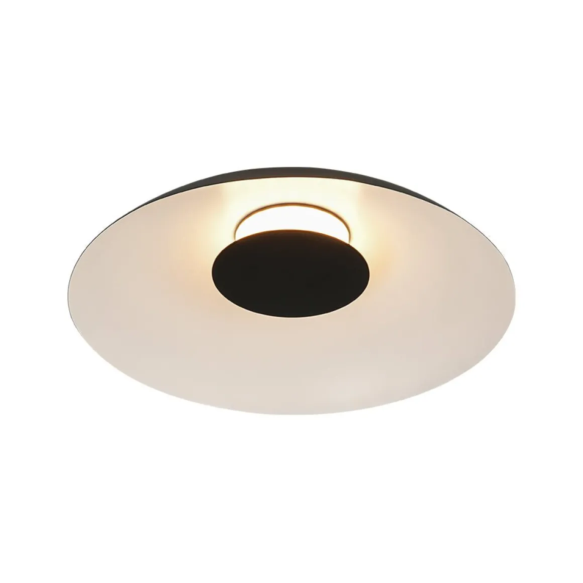 Minimalist Wide Flat Dome Dimmable LED Ceiling Light