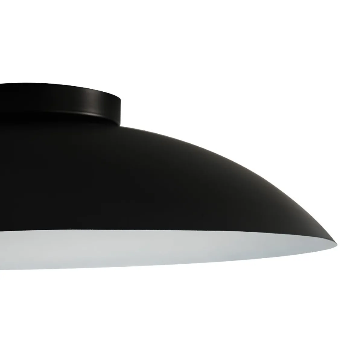 Minimalist Wide Flat Dome Dimmable LED Ceiling Light