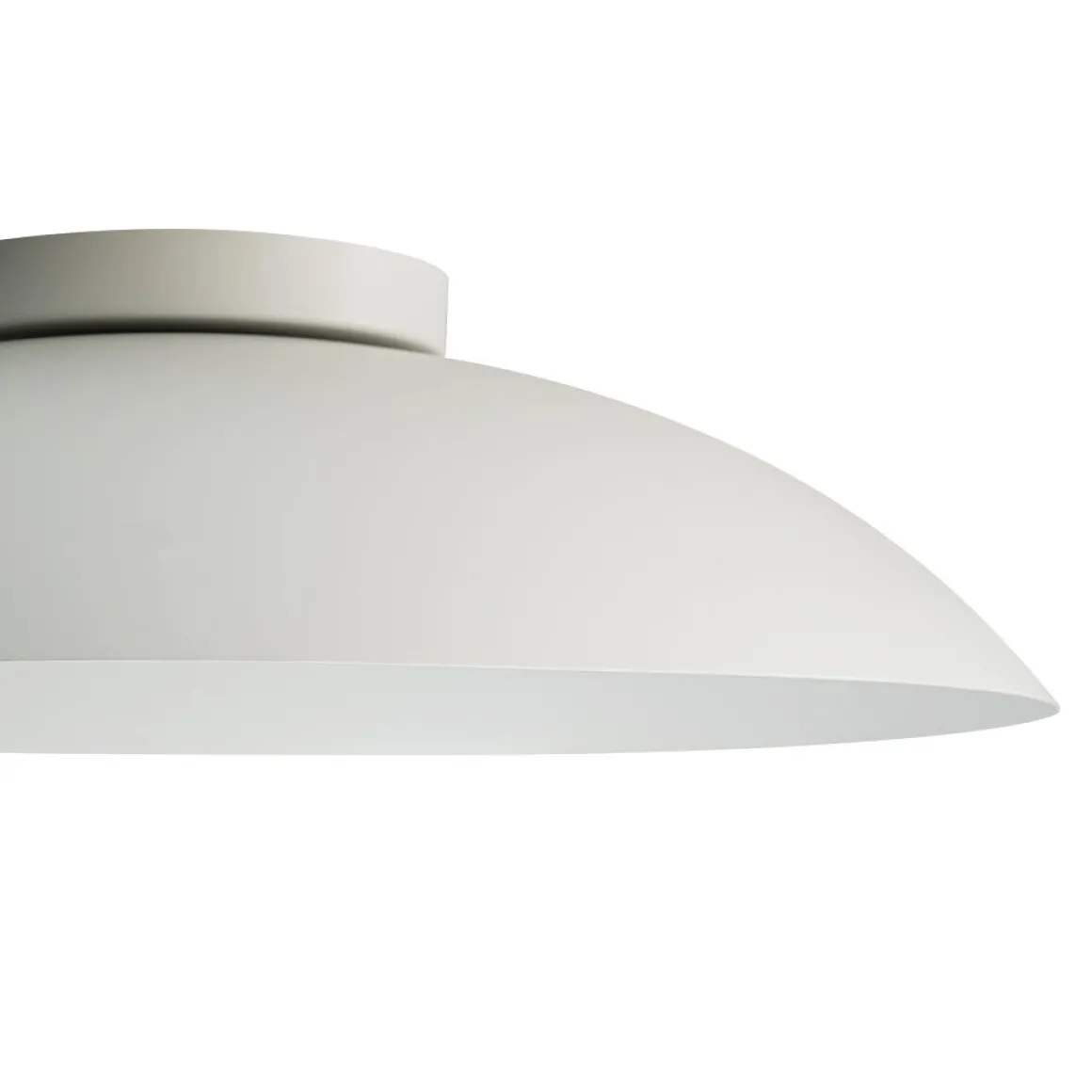 Minimalist Wide Flat Dome Dimmable LED Ceiling Light