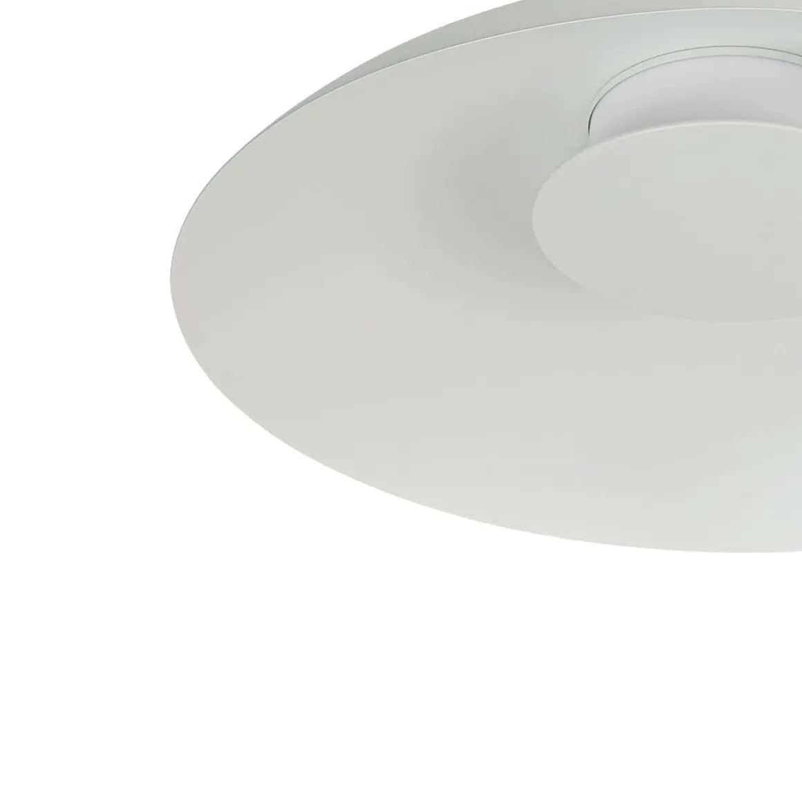 Minimalist Wide Flat Dome Dimmable LED Ceiling Light