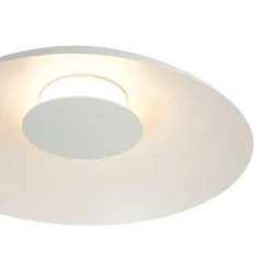 Minimalist Wide Flat Dome Dimmable LED Ceiling Light