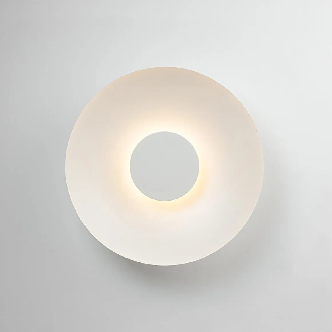 Minimalist Wide Flat Dome Dimmable LED Ceiling Light