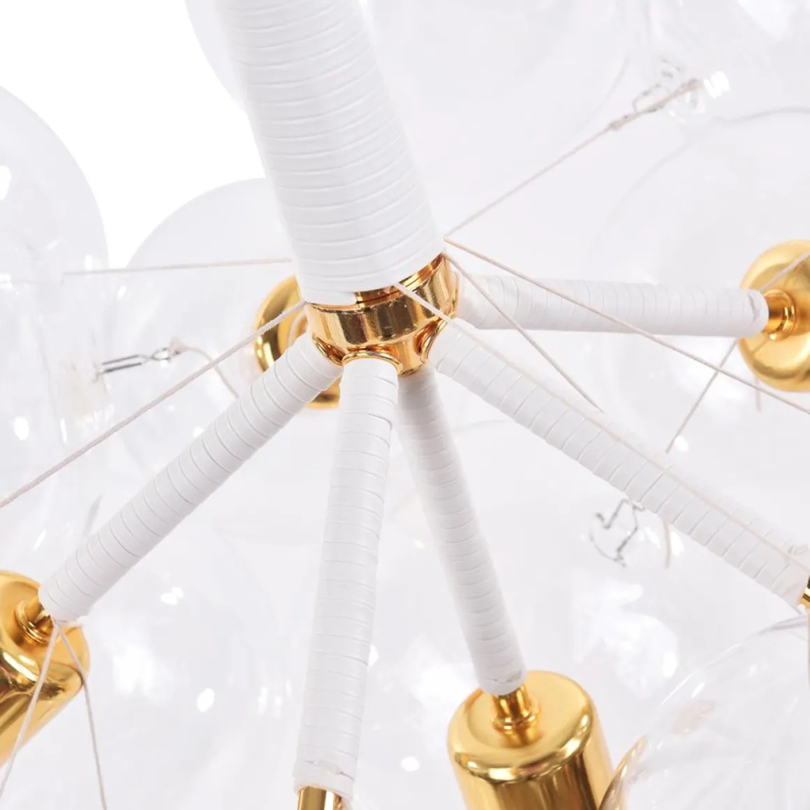 Modern Cluster Glass Bubble Chandelier