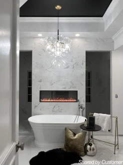 Modern Cluster Glass Bubble Chandelier