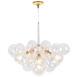 Modern Cluster Glass Bubble Chandelier