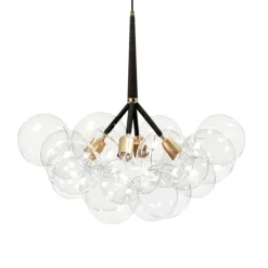 Modern Cluster Glass Bubble Chandelier