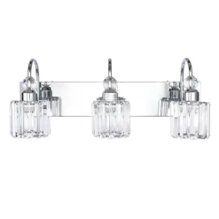 Modern Crystal Vanity Wall Sconce