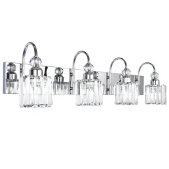Modern Crystal Vanity Wall Sconce