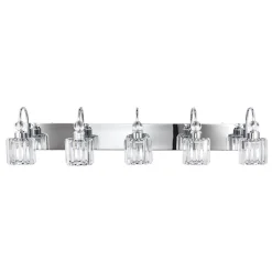 Modern Crystal Vanity Wall Sconce