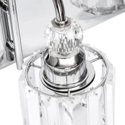 Modern Crystal Vanity Wall Sconce