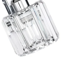 Modern Crystal Vanity Wall Sconce