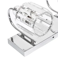 Modern Crystal Vanity Wall Sconce