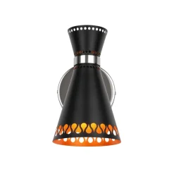 Modern 180-Degree Adjustable Conical 1-Light Wall Sconce