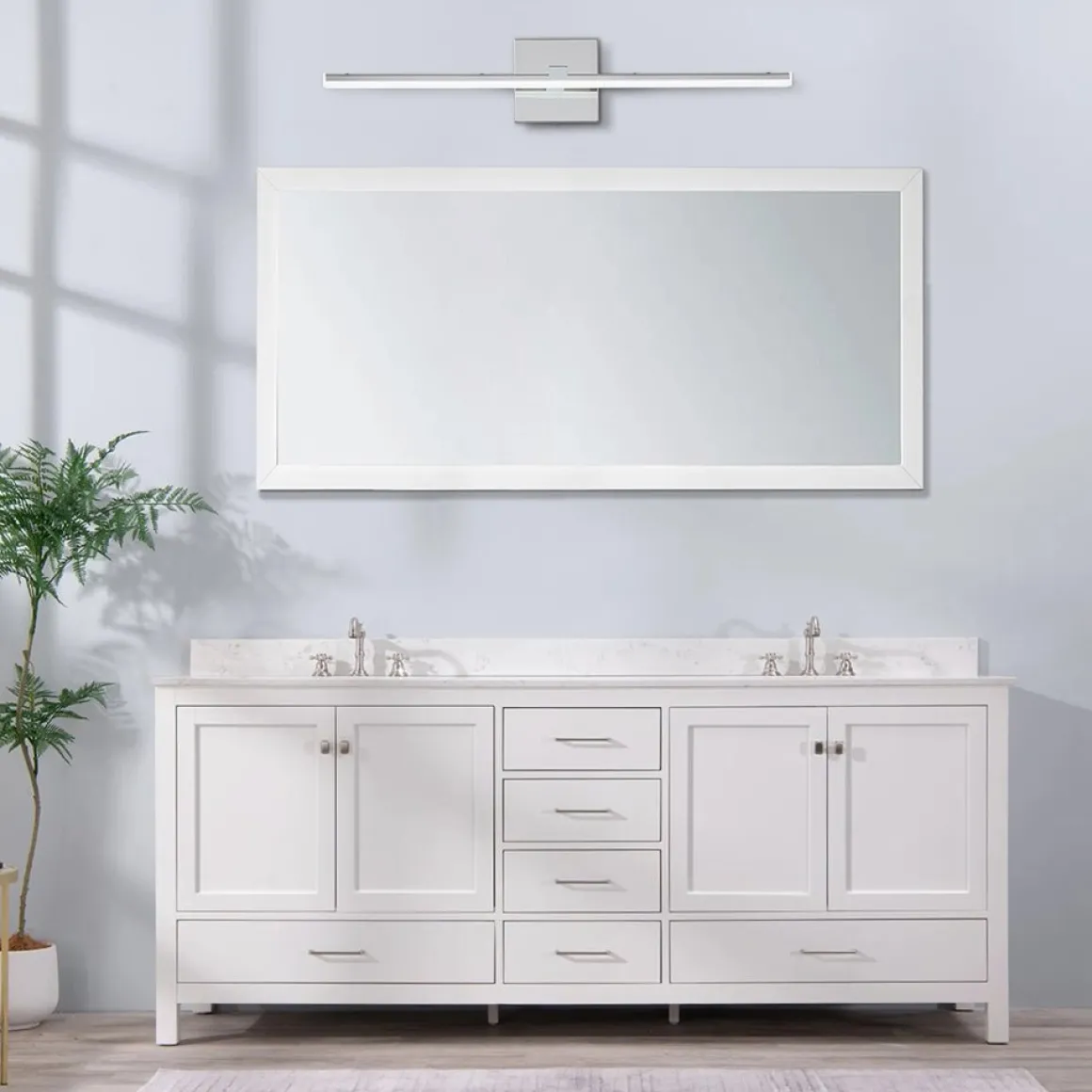 Modern Dimmable LED Bathroom Vanity Wall Sconce